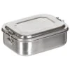 Fox Outdoor Stainless Steel Lunchbox 18x14x6.5cm -Condor || Mil-Tec || Klean Kanteen Sales 33416B Fox Outdoor Stainless Steel Lunchbox 18x14x6 01 1