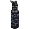 Klean Kanteen Classic Narrow 532ml Bottle Sport Cap Black Camo 1 Klean Kanteen Classic Narrow 532ml Bottle Sport Cap Black Camo -Condor || Mil-Tec || Klean Kanteen Sales Classic Narrow Black Camo 01