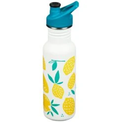 Klean Kanteen Classic Narrow 532ml Bottle Sport Cap Lemon -Condor || Mil-Tec || Klean Kanteen Sales Classic Narrow Lemon 02