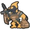 Patchlab Chameleon Firearm Instructor Patch Black / Yellow -Condor || Mil-Tec || Klean Kanteen Sales Helikon Chameleon Firearm Instructor Yellow Black 1200x1200