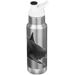 Klean Kanteen Kid Kanteen 355ml Classic Insulated Bottle Sport Cap Mr. Shark -Condor || Mil-Tec || Klean Kanteen Sales Kid Kanteen Mr Shark 02