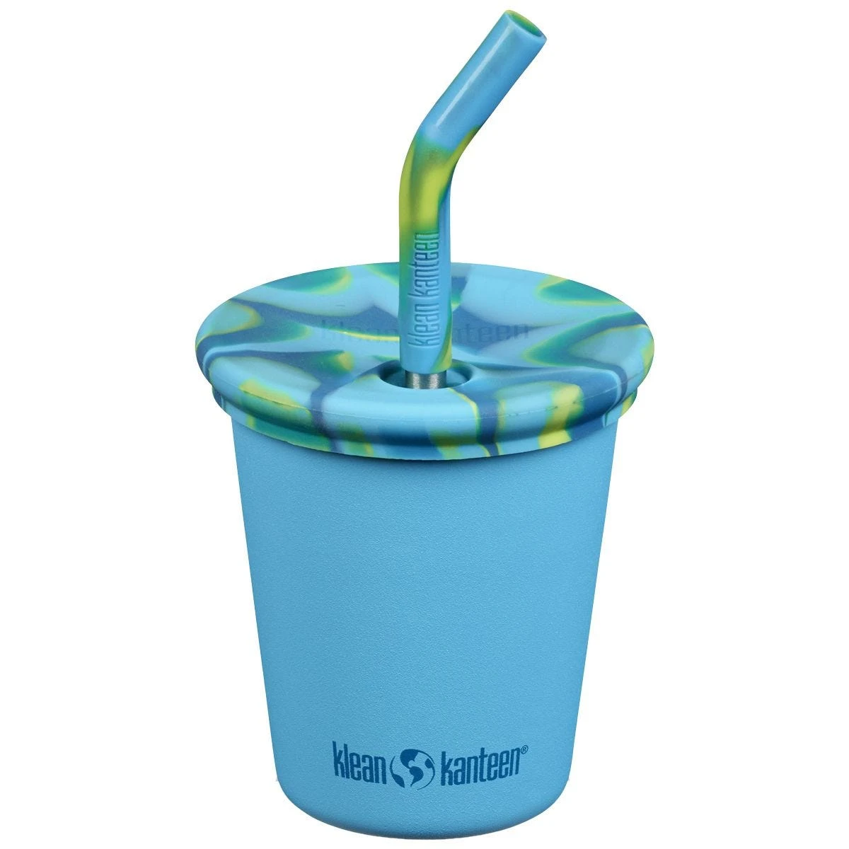 Klean Kanteen Kid's Cup 295ml W/Straw Lid Hawaiian Ocean 3 Klean Kanteen Kid's Cup 295ml W/Straw Lid Hawaiian Ocean