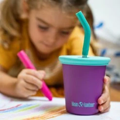 Klean Kanteen Kid's Cup 295ml W/Straw Lid Sparkling Grape -Condor || Mil-Tec || Klean Kanteen Sales Klean Kanteen Kid s Cup 295ml Straw Lid Sparkling Grape 2 1200x1200