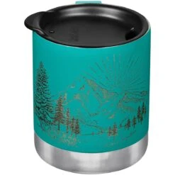 Klean Kanteen 355ml Insulated Camp Mug W/Tumbler Lid Mountain-Porcelain -Condor || Mil-Tec || Klean Kanteen Sales Klean Kanteen Inulated Mug Mountain Porcelain 05
