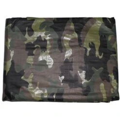 MFH Tarpaulin PE Metal Eyelets 4.7x5.7m Woodland