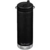 Klean Kanteen TKWide 473ml Insulated Bottle Twist Cap W/Straw Black -Condor || Mil-Tec || Klean Kanteen Sales TKWide Black TC 01 1