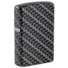 Zippo Carbon Fibre Design Lighter White Matte -Condor || Mil-Tec || Klean Kanteen Sales Z49356 Zippo Carbon Fibre Design Lighter Matte 01