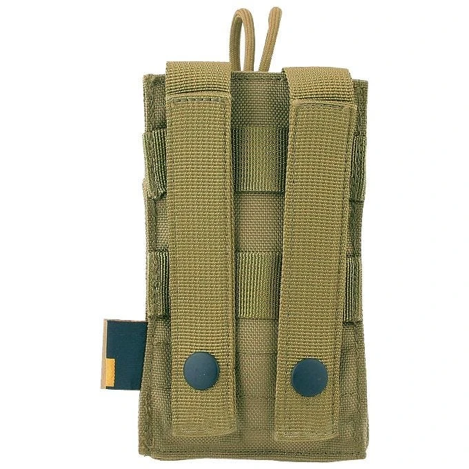 Flyye Short Radio Pouch MOLLE Khaki 4 Flyye Short Radio Pouch MOLLE Khaki - Image 2