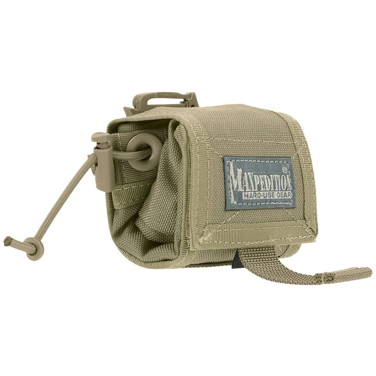 Maxpedition Rollypoly Folding Dump Pouch Khaki 5 Maxpedition Rollypoly Folding Dump Pouch Khaki - Image 3