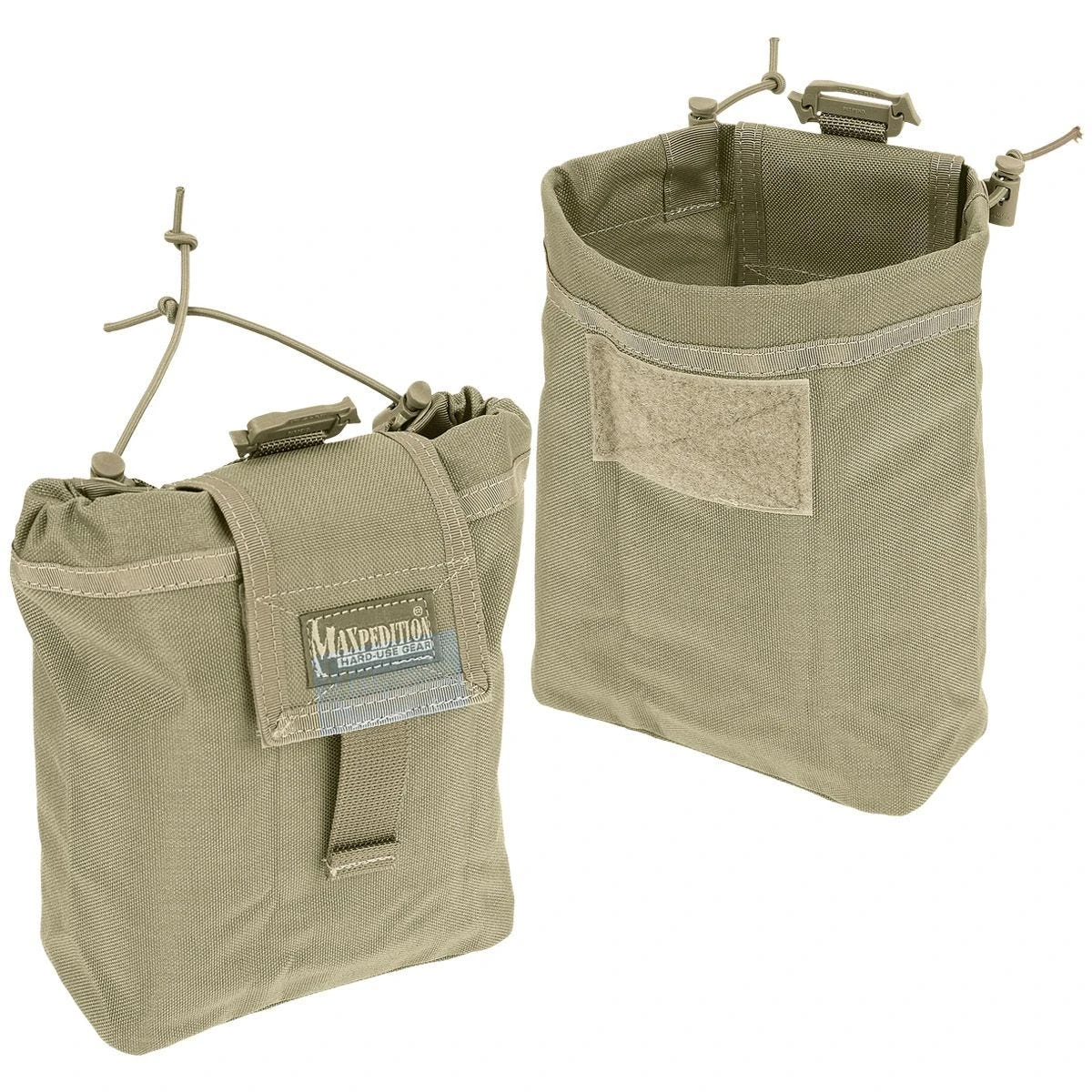Maxpedition Rollypoly Folding Dump Pouch Khaki 7 Maxpedition Rollypoly Folding Dump Pouch Khaki - Image 5