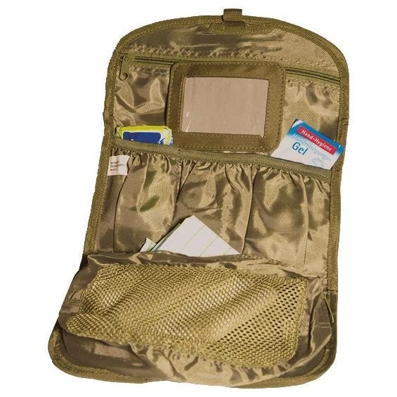 Mil-Tec British Army Toiletry Bag Coyote 4 Mil-Tec British Army Toiletry Bag Coyote - Image 2