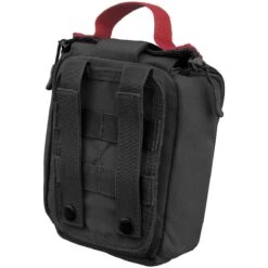 Mil-Tec Individual First Aid Kit Laser Cut Pouch Black -Condor || Mil-Tec || Klean Kanteen Sales mil tec ifak medic pouch laser cut black 2