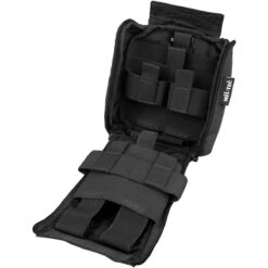 Mil-Tec Individual First Aid Kit Laser Cut Pouch Black -Condor || Mil-Tec || Klean Kanteen Sales mil tec ifak medic pouch laser cut black 4