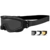 Wiley X Spear Goggles - Dual Smoke Grey + Clear + Light Rust Lens / Matte Black Frame 1 Wiley X Spear Goggles - Dual Smoke Grey + Clear + Light Rust Lens / Matte Black Frame -Condor || Mil-Tec || Klean Kanteen Sales sp293dlb wiley x spear grey clr rust black 1
