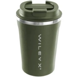 Wiley X WX Stainless Steel Thermal Mug Green